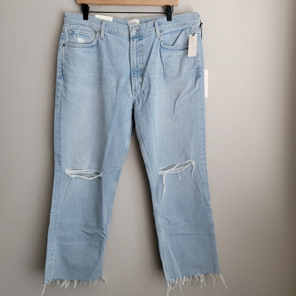 Citizens of Humanity Daphne Cropped Jeans in Chakra size 34 NWT - Picture 5 of 11